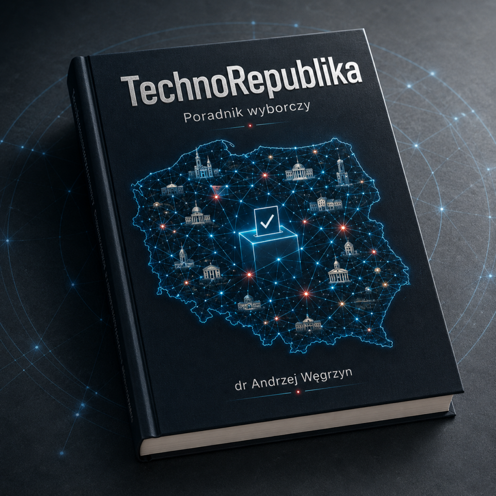 Okładka książki TechnoRepublika, wydanie Wybory — przewodnik dla kandydatów i sztabów na wybory parlamentarne 2027