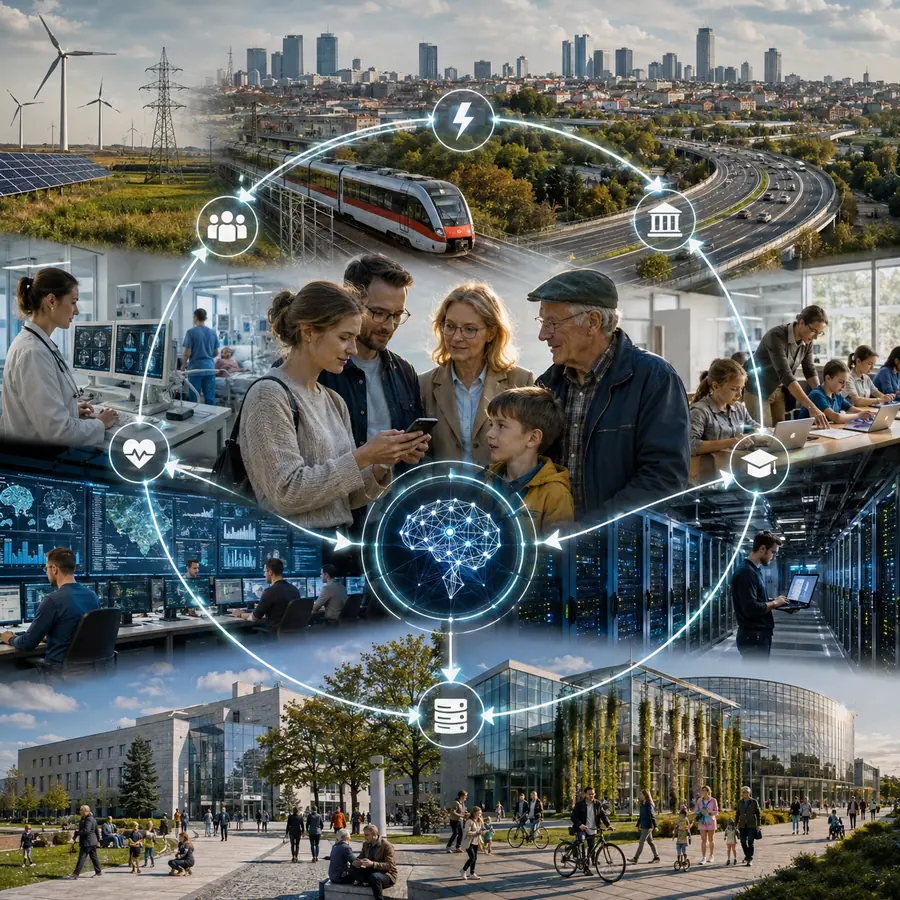 Ludzie, energia, dane, infrastruktura, AI i instytucje tworzą jeden system Polski.