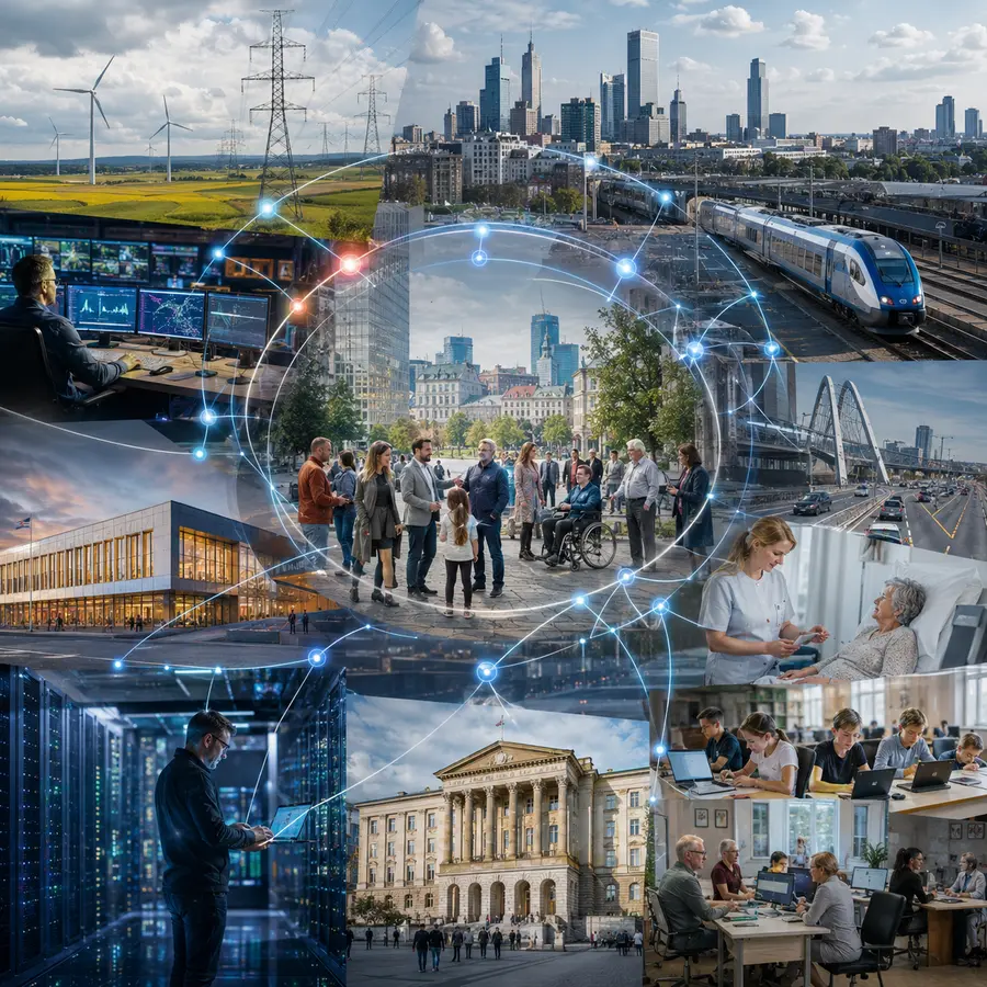 Ludzie, energia, dane, infrastruktura, AI i instytucje tworzą jeden system Polski.